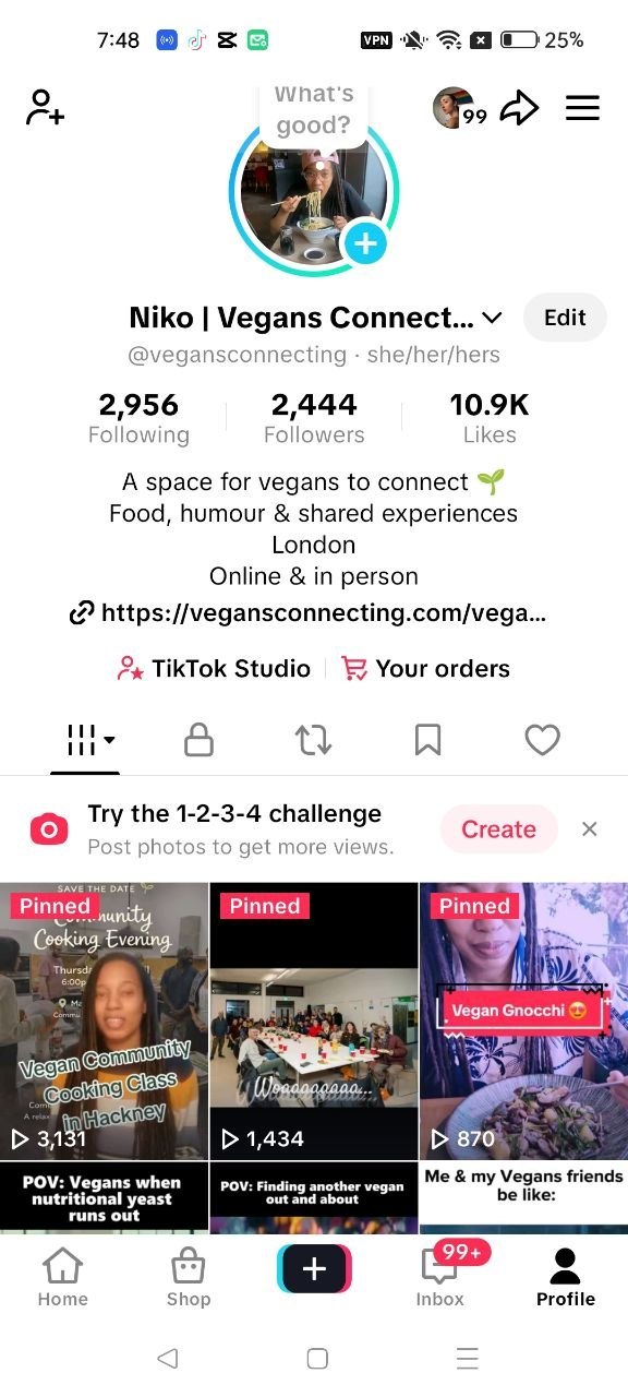 vegansconnecting content 2