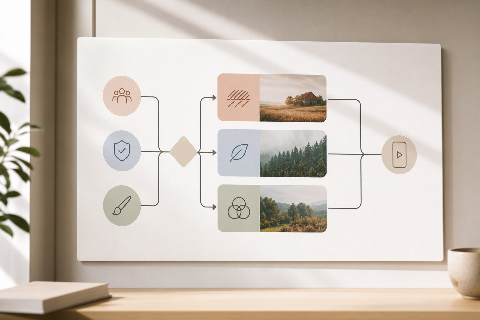 Agency decision flow for TikTok posting partners