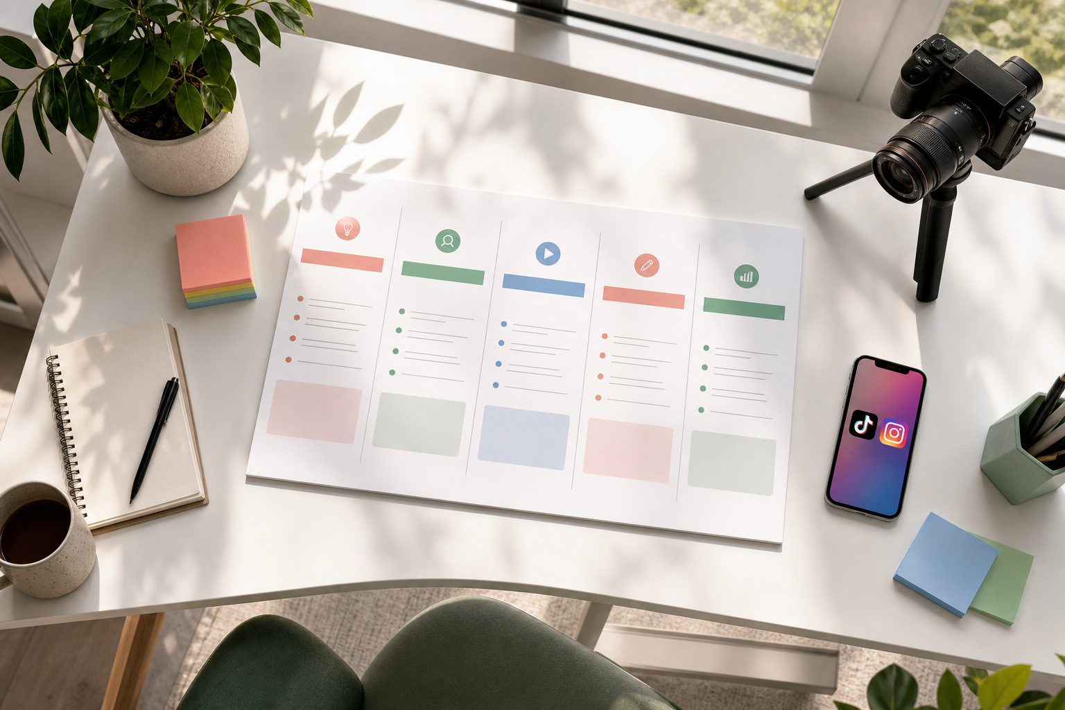 Course promo hook test calendar