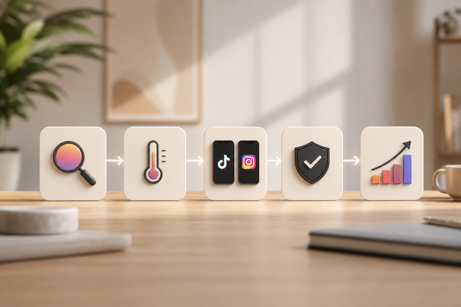 Step-by-step onboarding for AI UGC distribution